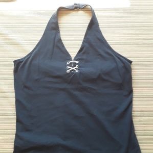 Adjustable halter top